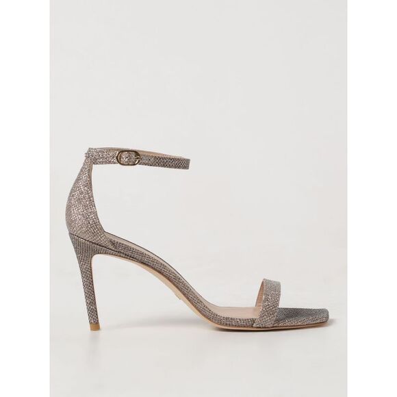 STUART WEITZMAN Shoes - Stuart Weitzman Heeled Sandals Woman Champagne